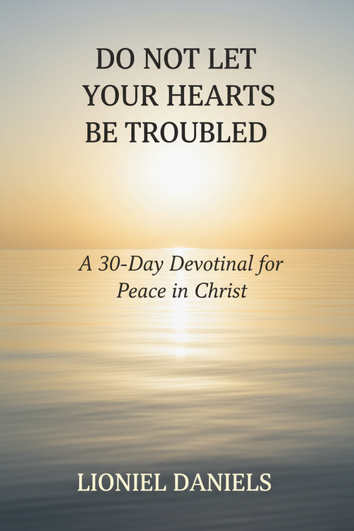 Do Not Let Your Hearts Be Troubled - Clean Minimalist Cover